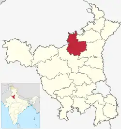 Location in Haryana