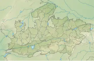 Location of Tawa Reservoir