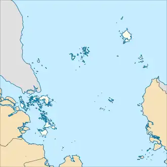 Natuna Besar is located in Riau Islands