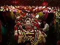 Aakash bhairav during Indra Jatra