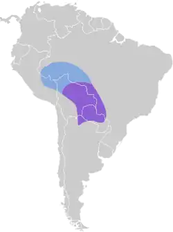 Map of range