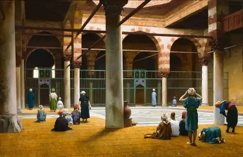 Interior of a Mosque, c. 1890, Memorial Art Gallery, Rochester, NY[1]