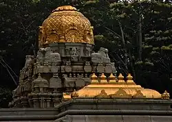 Detail of Iraivan Temple.