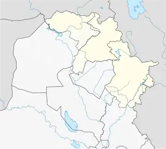 Banoka is located in Iraqi Kurdistan
