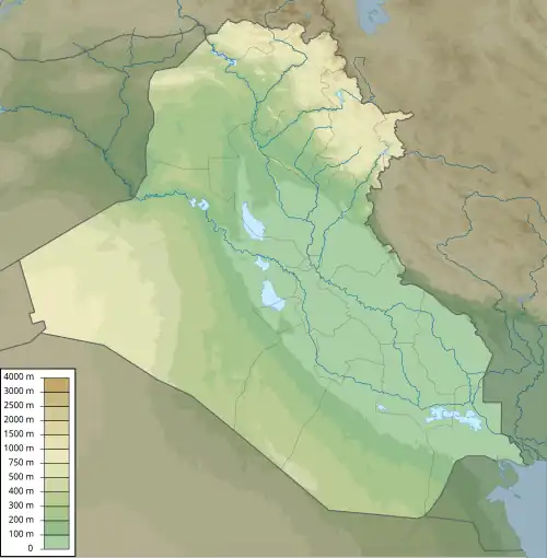Wasit is located in Iraq