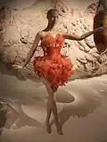 Dress in the Sculpting the Senses 2023-24 exhibition at the Musée des Arts Décoratifs in Paris