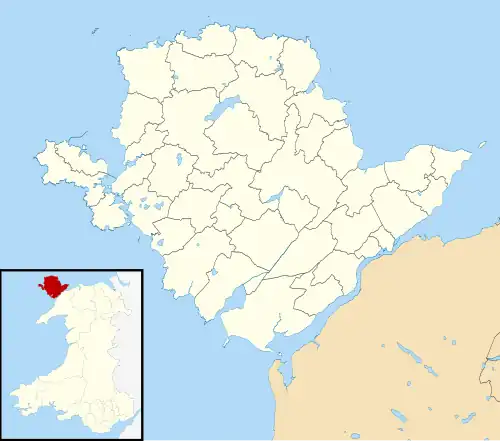 File:Isle of Anglesey UK community map (blank).svg