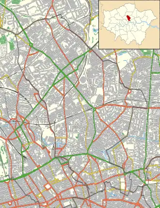 Royal Northern Hospital is located in London Borough of Islington