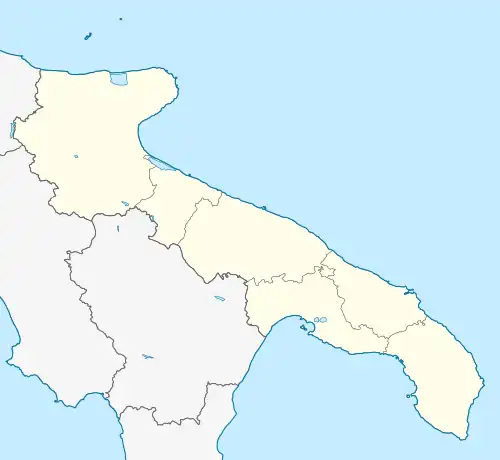 Barletta is located in Apulia