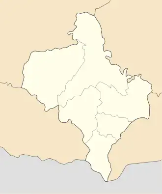 Otyniia is located in Ivano-Frankivsk Oblast