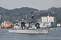 Inazuma departing Yokouska on 21 October 2009.