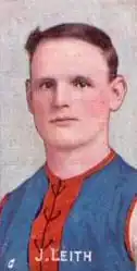 Jack Leith played 133 matches for Melbourne from 1897 to 1912 including the 1900 premiership