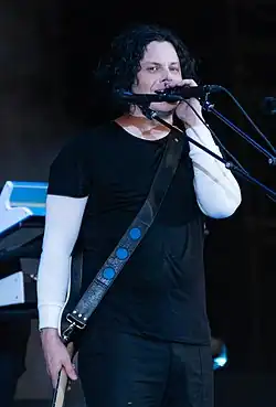 White performing at Rock Werchter in 2018
