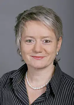 National Councillor, Jacqueline Fehr, from Zhürich