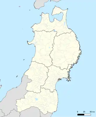 Urashuku Station is located in Tohoku, Japan