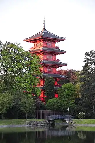 Japanese Tower of the Museums of the Far East