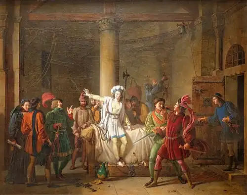 Joan of Arc Imprisoned in Rouen, 1819