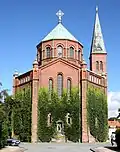 The church from the south
