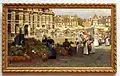 Flower Market in the Hague, c. 1880–1904, by Johannes Christiaan Karel Klinkenberg