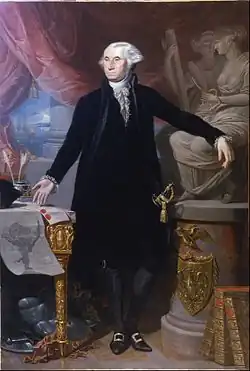 Portrait of George Washington by Giuseppe Perovani, 1796
