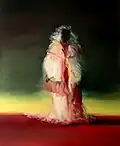 Untitled painting by Spanish painter Joseba Eskubi 2013