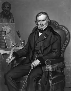 Joseph Récamier, mezzotint after Paulin Guérin