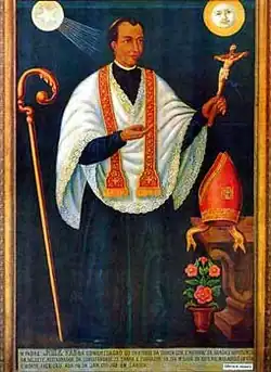 Image of Joseph Vaz depicted as Apostle of Sri Lanka