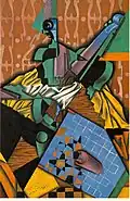 Violin and Checkerboard, 1913, Private collection
