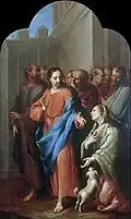 Juan Rodríguez Juárez, Jesus with the Sick Woman