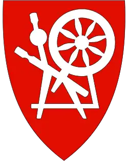 Coat of arms of Gáivuotna-Kåfjord-Kaivuono Municipality