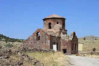 Kizil Kilise, meaning “Red Church” in Güzelyurt