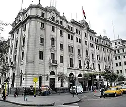 The hotel in 2009
