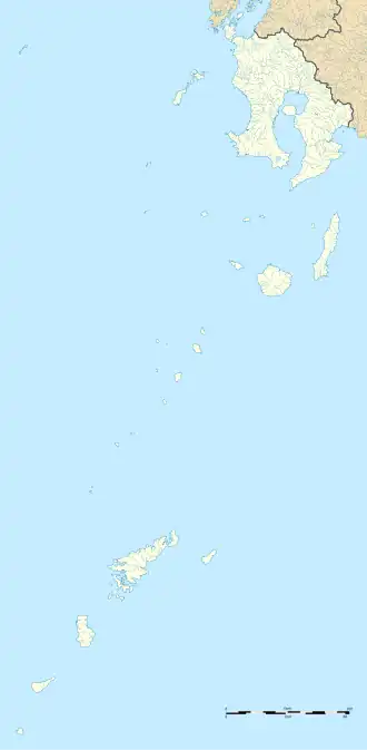 Satsuma-Shioya Station is located in Kagoshima Prefecture