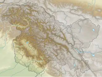 Aksai Chin Lake is located in Kashmir