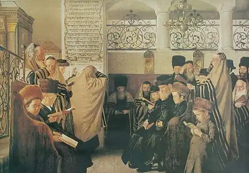 Day of Atonement, before 1907