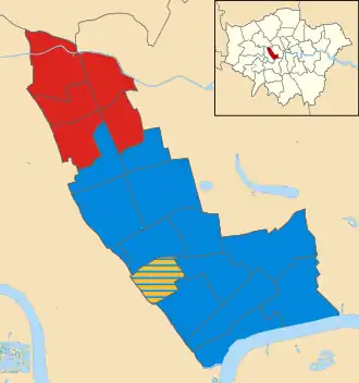 2022 results map