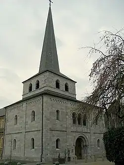 Westwork and tower