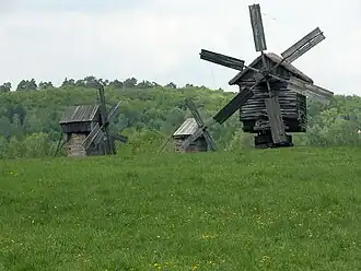 The Pyrohiv museum is located within the raion