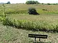 Killing fields (the sign reads 'Burial place')