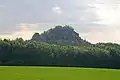 The Kleiner Bärenstein seen from Weißig