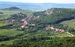 Klentnice as viewed from Děvín