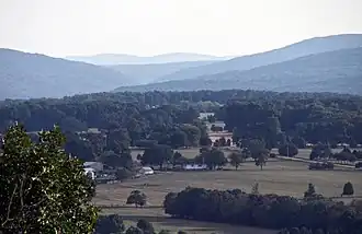 View from Knob Lick Mountain