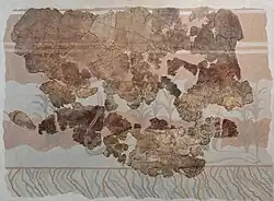 Knossos throne room grass fresco
