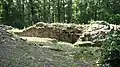 Ruins of Košice Castle at Hradová