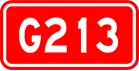 alt=National Highway 213 shield