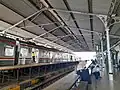 Emplacement of the station, 2022