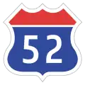 Expressway No.52 shield}}