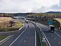 Motorway D8, Krásný Les