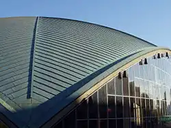 Copper clad roof, MIT, United States