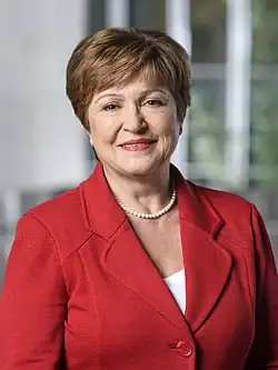 International Monetary Fund Kristalina Georgieva, Managing Director